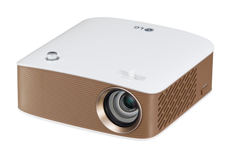 LED Projector with Embedded Battery