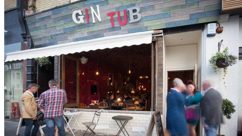 The Gin Tub bar 