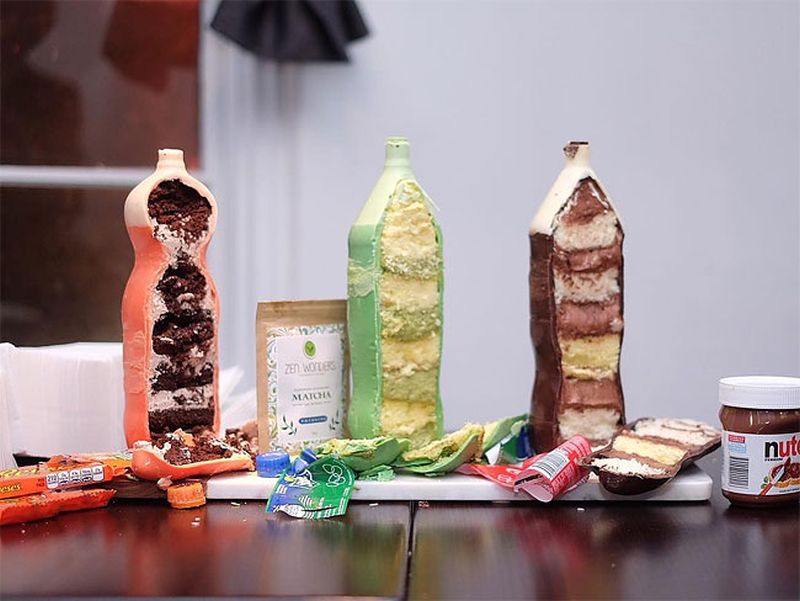 Soft Drink Bottles Cakes