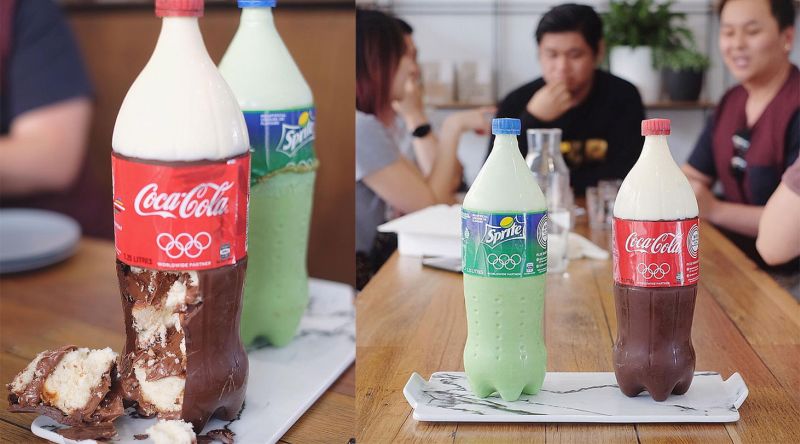 Soft Drink Bottles Cakes