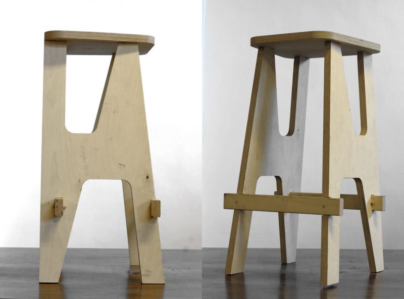 Solitude Stool by Antonio Cayuelas