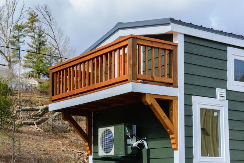 Featuring stained balcony and a walk-in closet