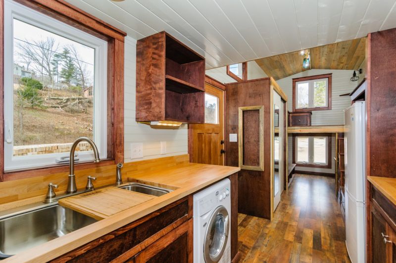 Neat sink and under cabinet washing machine 