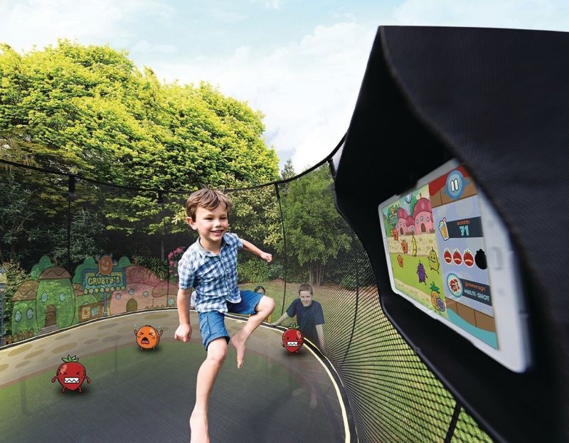 World’s first smart trampoline