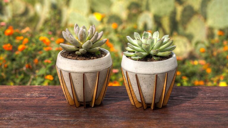 22 concrete planters built to last