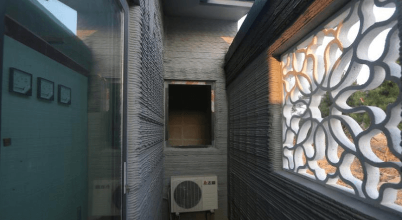 3D printed houses in China’s Shandong Province