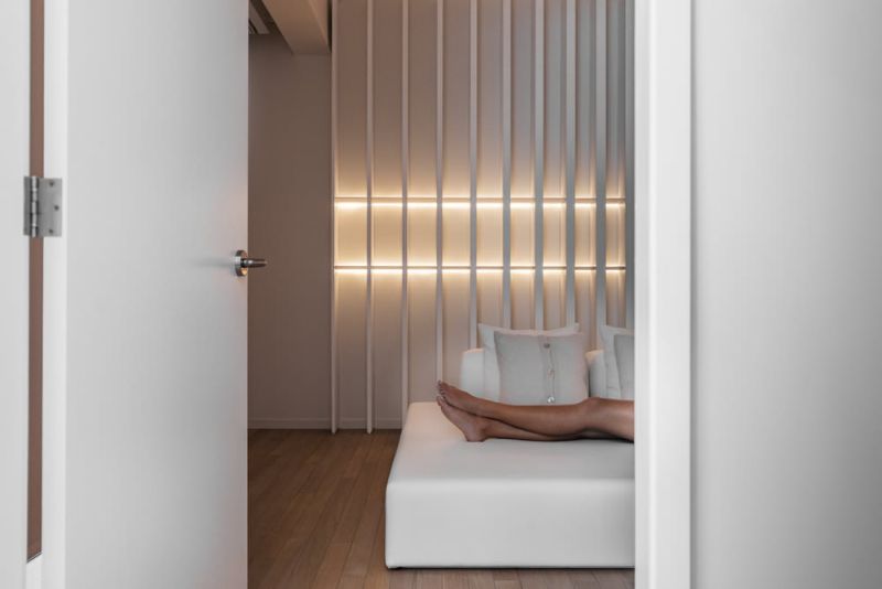 Panels with LED lighting offering apt ambiance 