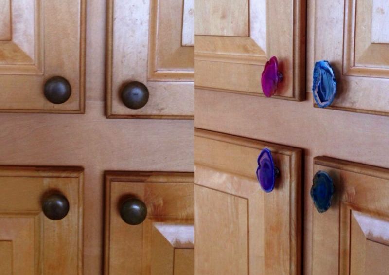 Normal door knobs Vs Agate knobs 