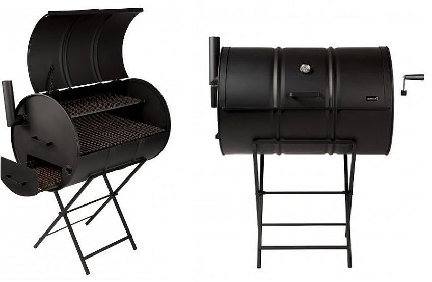 Drum charcoal clearance grill