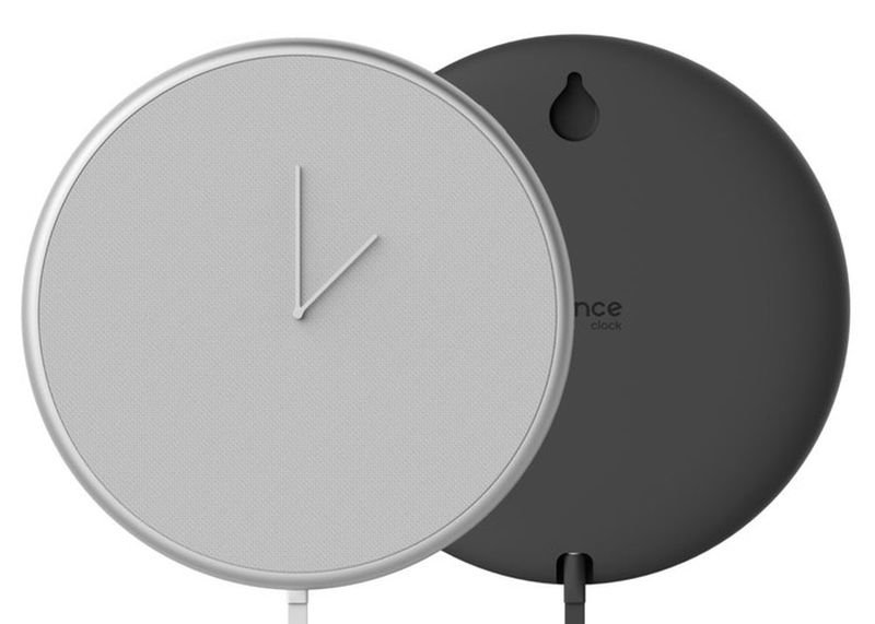 Roundish Glance Clock by Glance Tech & Arrow Electronics 