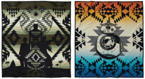 Pendleton blankets feature BB-8 and Star Wars Rogue One characters