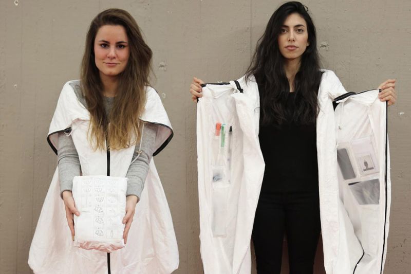 Wearable Shelter clothing: Designed for disaster, but perfect for