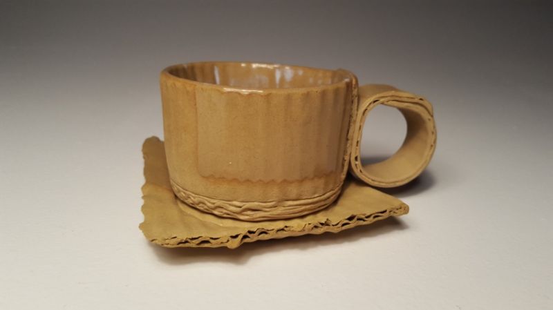 Cardboard Cups by Tim Kowalczyk