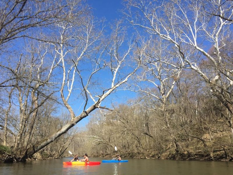 Kayaking on the Antietam Creek