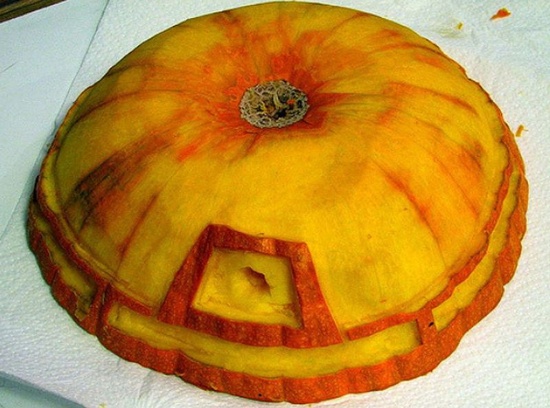 Dalek Halloween Pumpkin