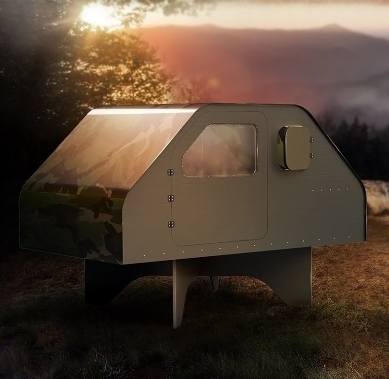 Duffy London Designs Flat Pack Home For Glamping