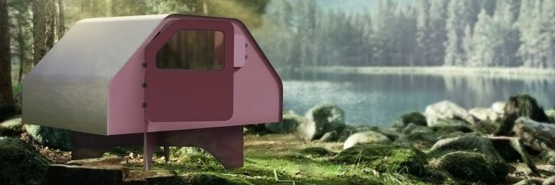 Explore newest place in world in this colorful tiny home 