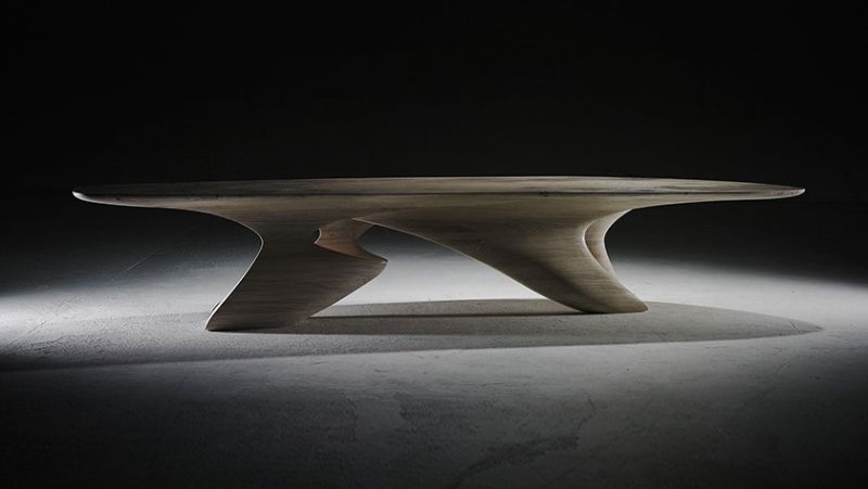 Erosion V Dining Table by Joseph Walsh