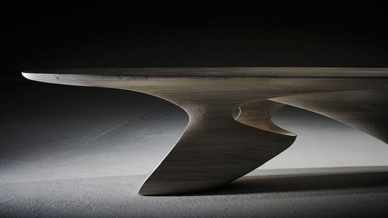 Erosion V Dining Table by Joseph Walsh