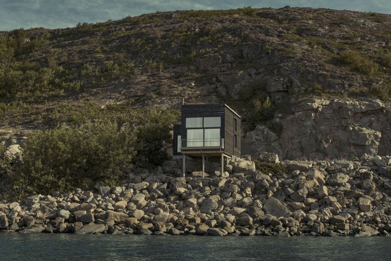 Located on a waterfront location in Norway 