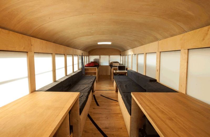 Home on Wheels by Hank Butita interior 