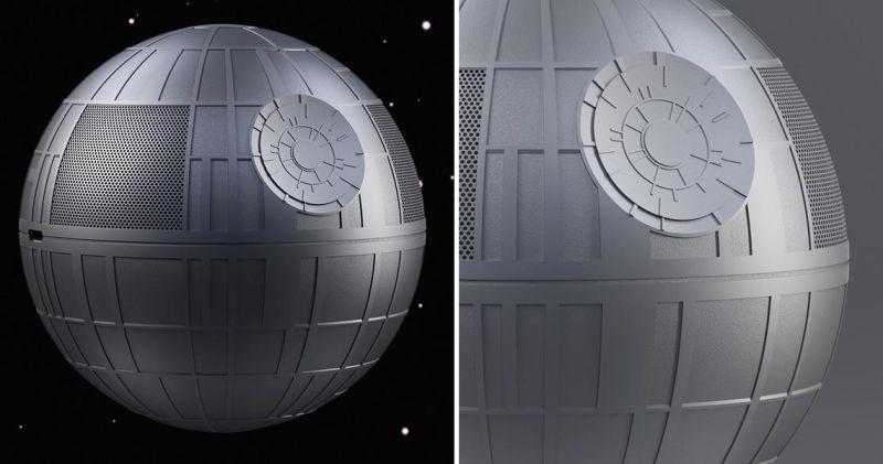 Levitating Death Star Speaker