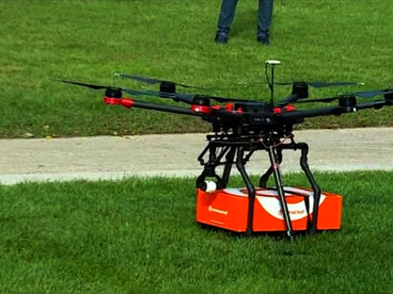 Orange Leaf Frozen Yogurt gets a drone to deliver froyo in Michigan