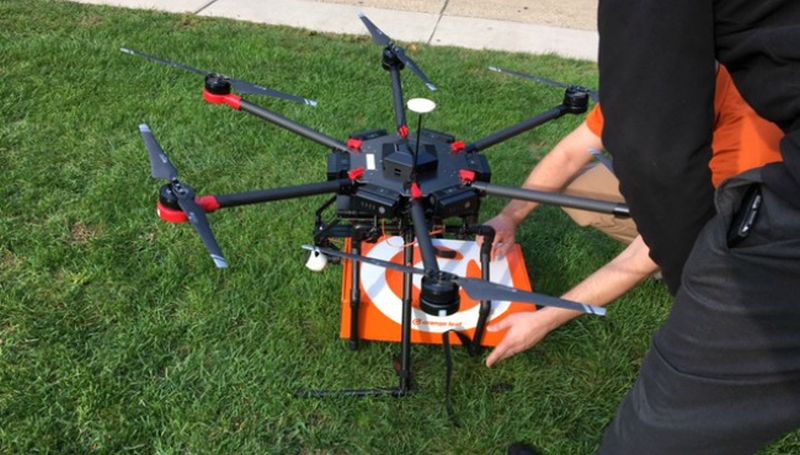 Orange Leaf Frozen Yogurt gets a drone to deliver froyo in Michigan