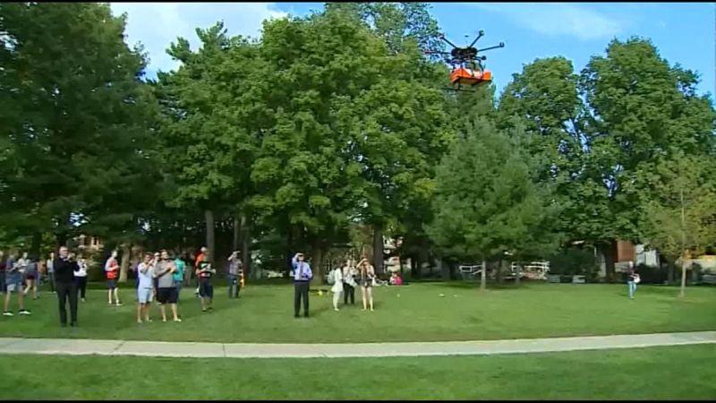 Orange Leaf Frozen Yogurt gets a drone to deliver froyo in Michigan