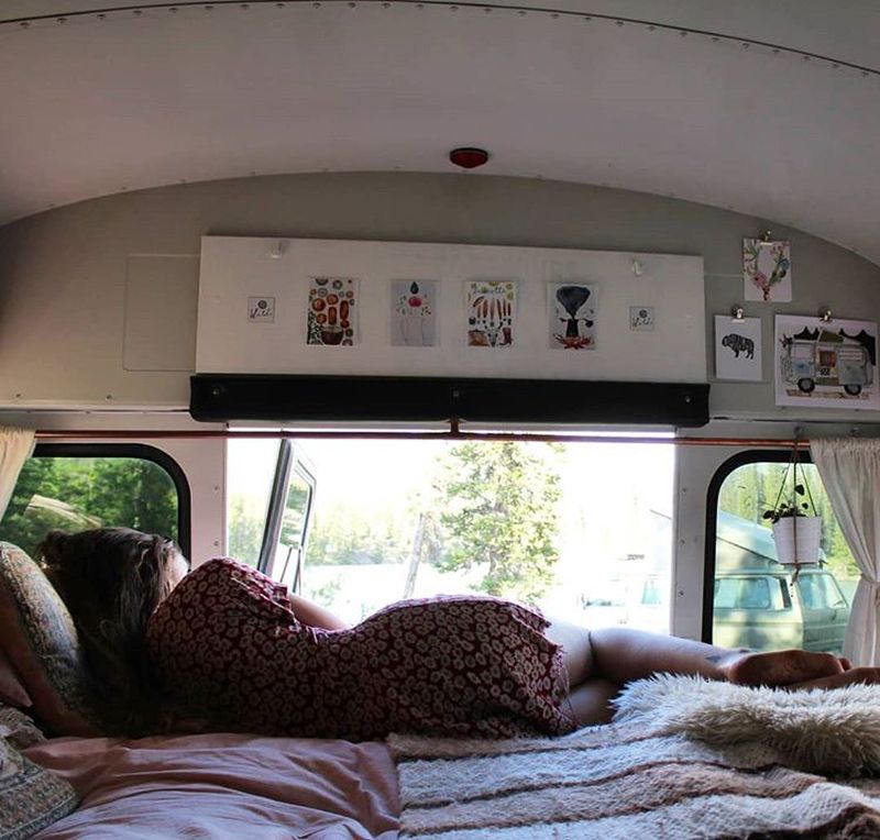 School Bus bedroom 