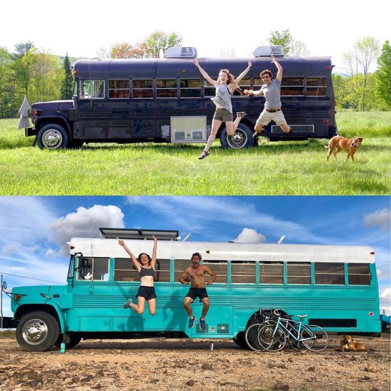 The Wild Drive Life school bus conversion 