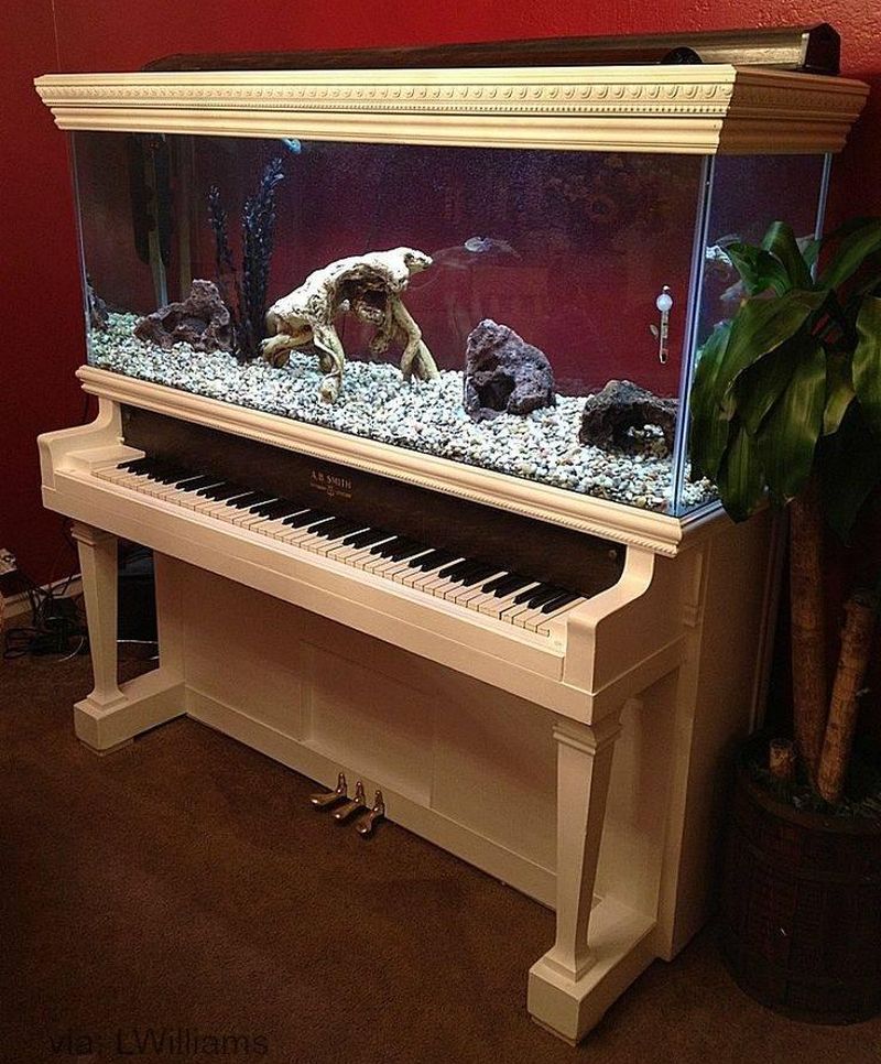 These repurposed old pianos are worthy home décor items for minimalists_12