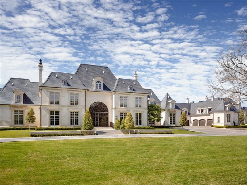 French manor-styled mansion 