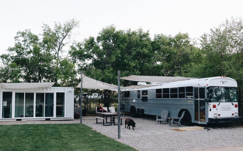 Trebventure School Bus exterior  