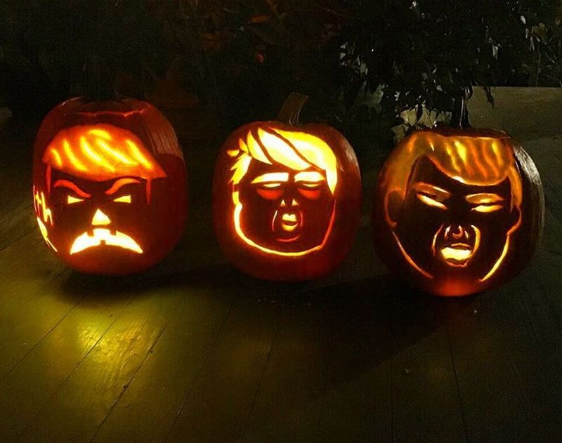 Trumpkins for Halloween 2016_1