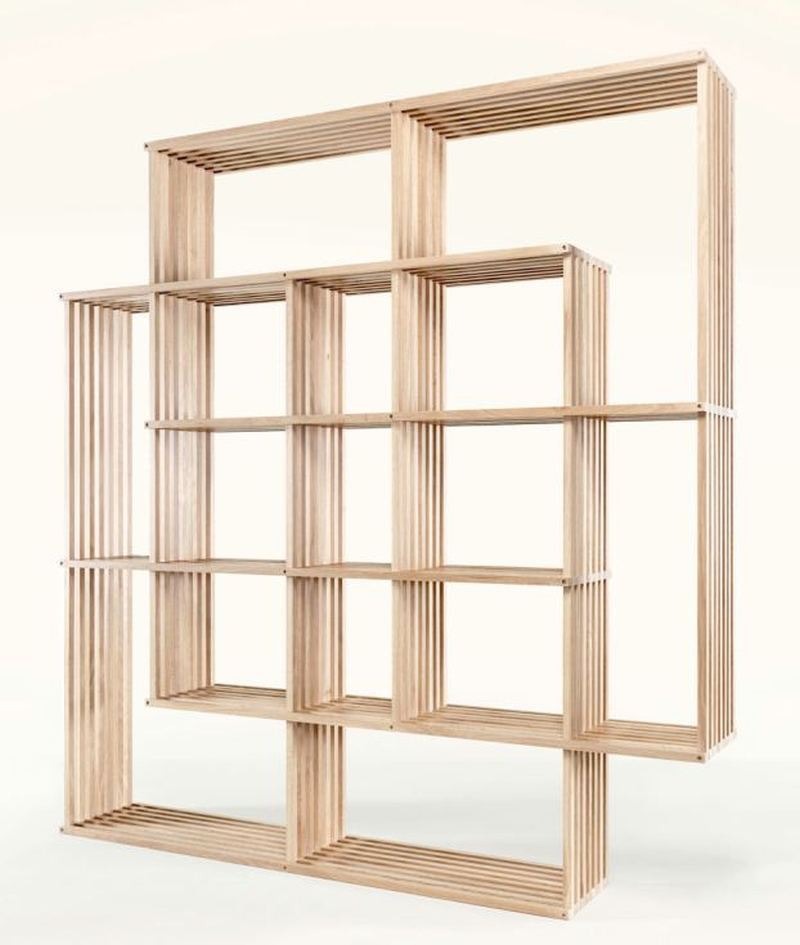 x2 book shelf by Laurindo Marta