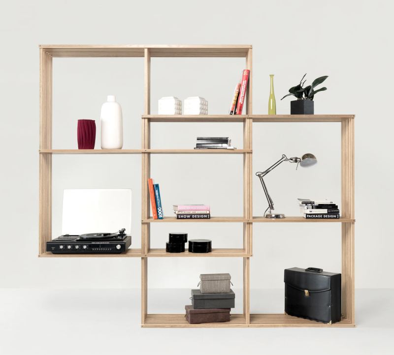 x2 book shelf by Laurindo Marta