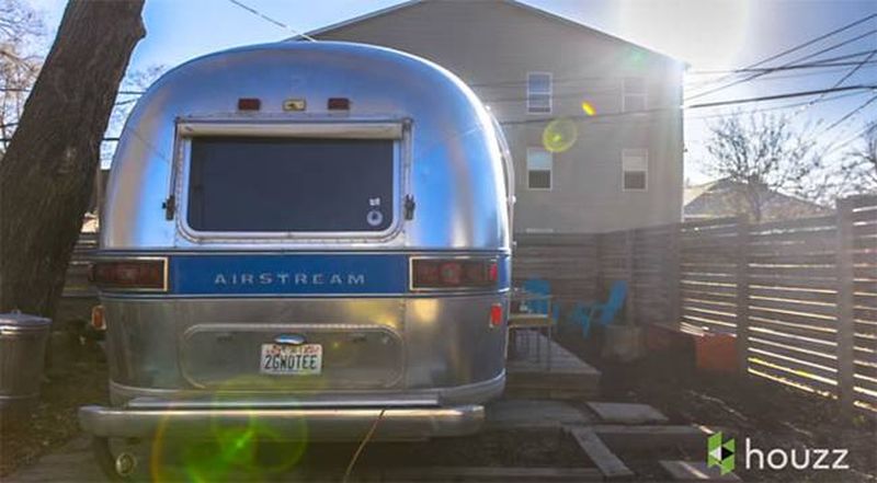 1976 Airstream Trailer Tiny Home