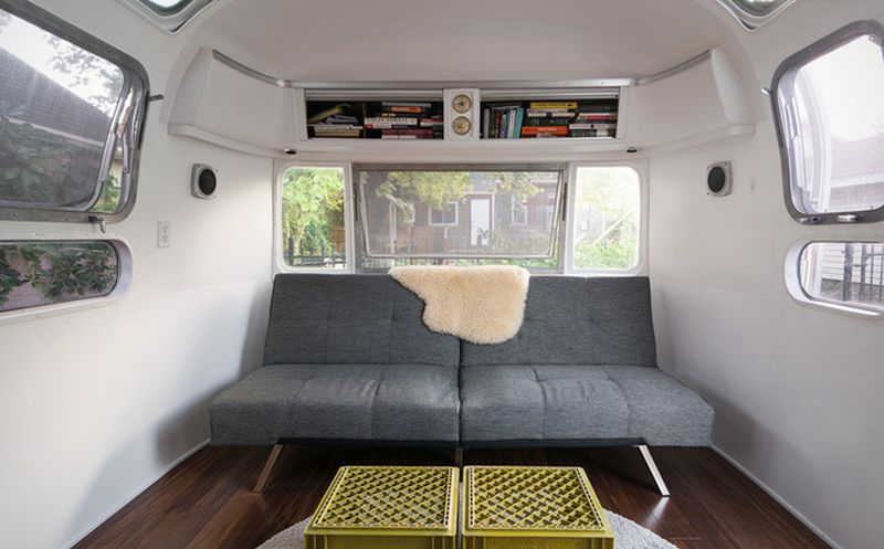 1976 Airstream Trailer Tiny Home