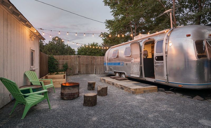 1976 Airstream Trailer Tiny Home