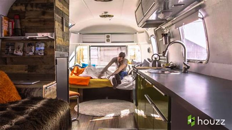 1976 Airstream Trailer Tiny Home