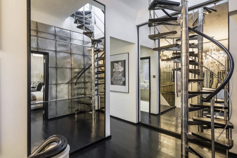 Alexander McQueen's duplex penthouse