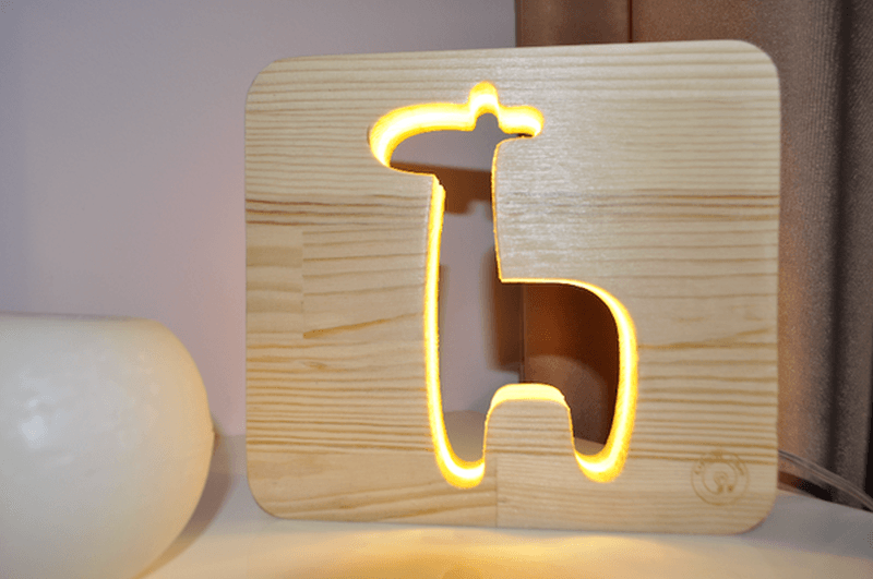 Animal shaped night lamps by Designtaxi