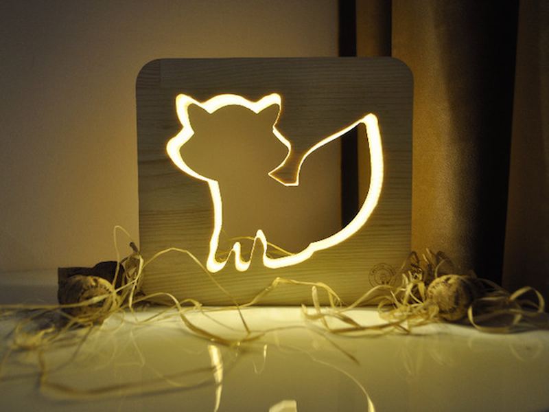 Animal shaped night lamps by Designtaxi