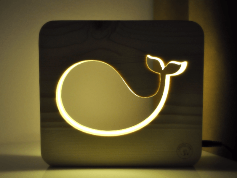 Animal shaped night lamps by Designtaxi