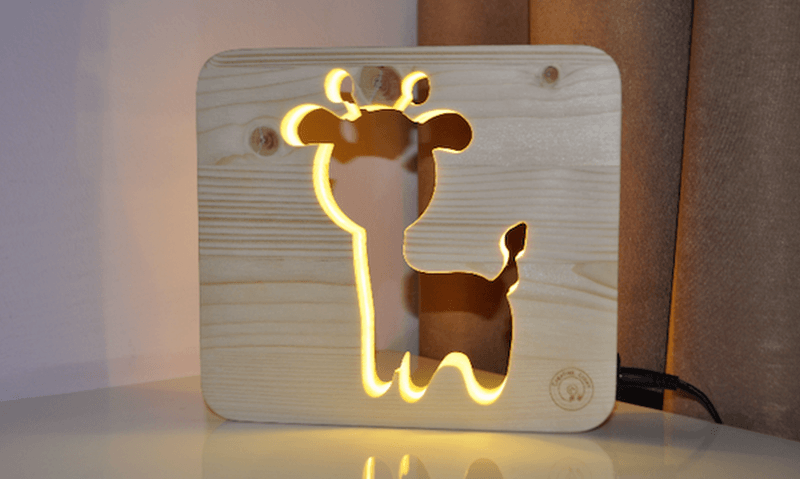 Animal shaped night lamps by Designtaxi