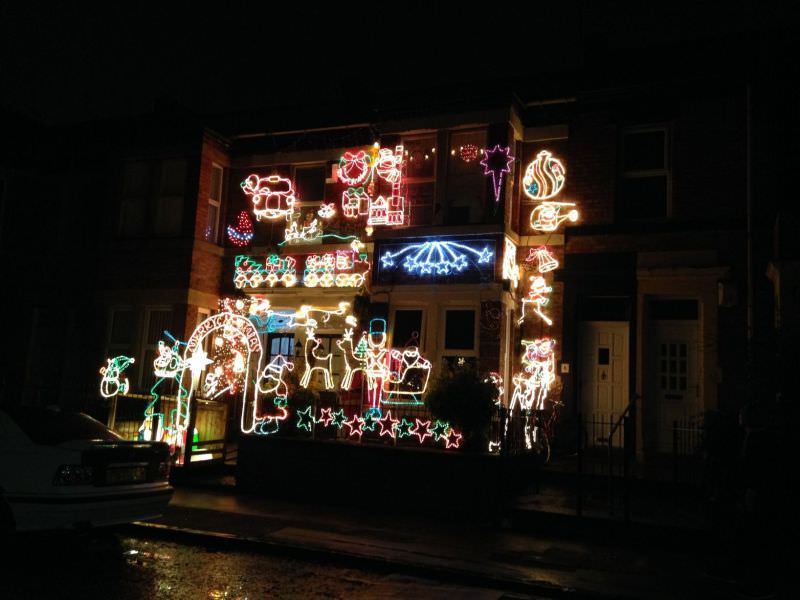 Christmas lightings by Mountford 