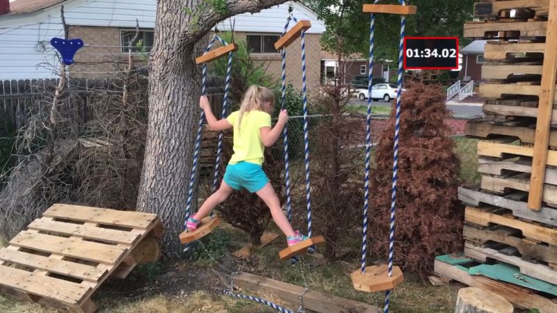 Hopping between swings 