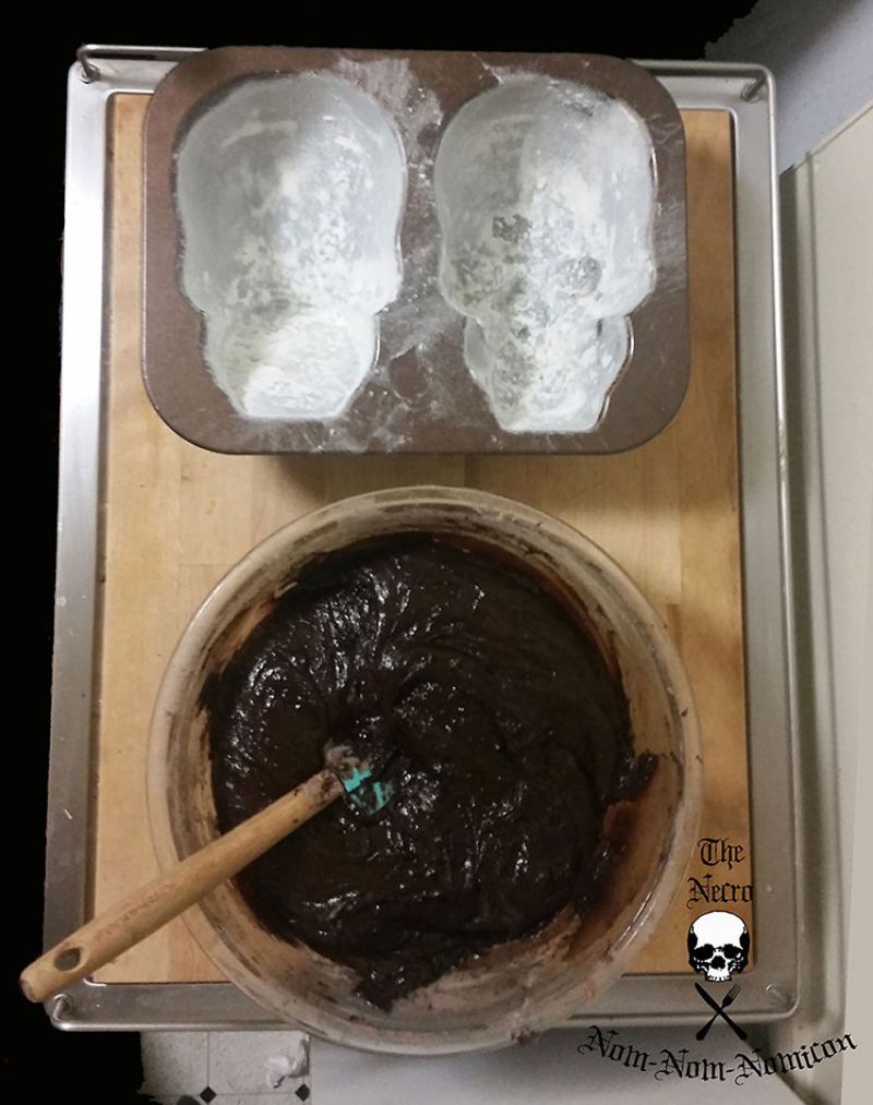 Death by Chocolate Autopsy Cake