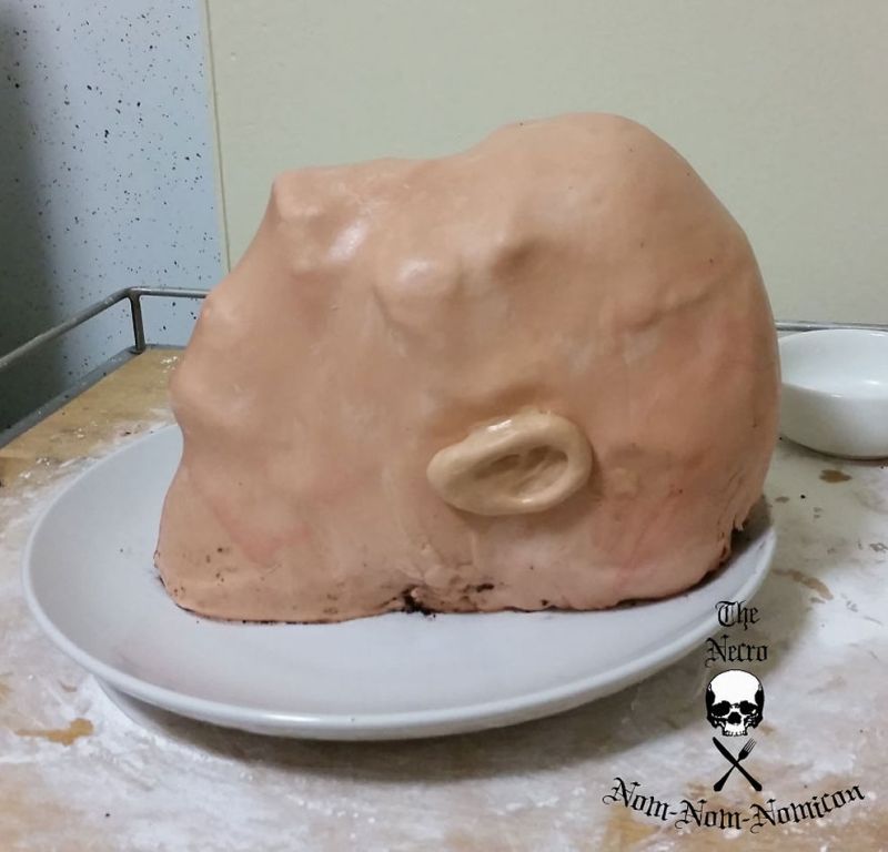 Death by Chocolate Autopsy Cake